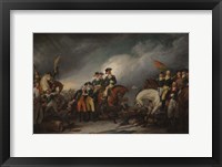 Framed Capture of the Hessians at Trenton, December 26, 1776