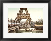 Framed Eiffel Tower during the Exposition Universelle, 1900