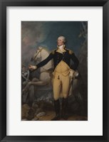 Framed General George Washington after the Battle of Assunpink Creek