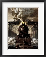 Framed Industrial age of Steam Engine