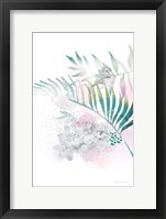 Framed Tropical Floral I