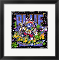 Framed Blue Dream