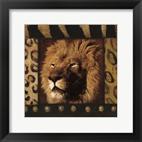 Framed Lion Bordered