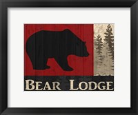 Framed Bear Lodge