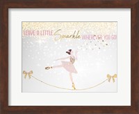 Framed Leave a LIttle Sparkle v1