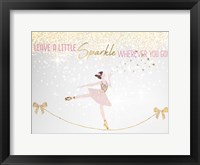 Framed Leave a LIttle Sparkle v1