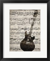 Framed Music Sheets 3