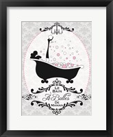 Framed Mommy's Bubble Bath 06