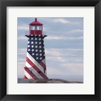 Framed American Lighthouse