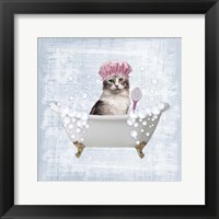 Framed Fun Kitty Bath 1