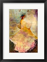 Framed Flourished Dancer 2