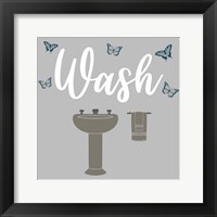 Framed Butterfly Bath 2