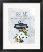 Framed Relax Unwind Sink