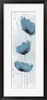 Blue Poppies 1 Framed Print