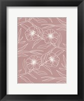 Framed Floral Wallpaper