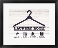 Framed Laundry Room