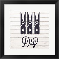 Dry Framed Print