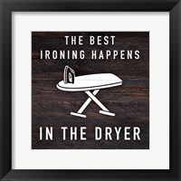 Best Iron Framed Print