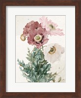 Framed Vintage Flower
