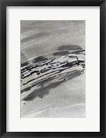 Grey Ice 1 Framed Print