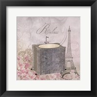 Floral Bath 2 Framed Print