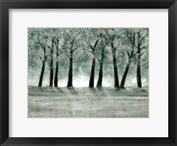 Framed Green Forest 1