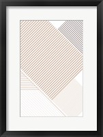 Framed Modern Lines 3