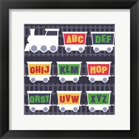 Framed Trains Letters