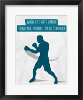 Challenge Yourself Framed Print