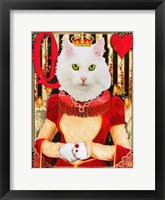 Framed Queen of Hearts