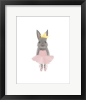 Framed Full Body Ballet Bunny