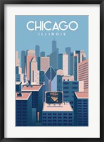 Framed Chicago Illinois