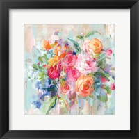 Framed Sun Drenched Bouquet