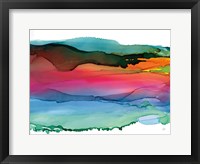 Rainbowscape I Framed Print
