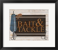 Bait and Tackle V2 Framed Print