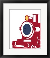 Eat Sleep Trains 3 Framed Print