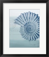 Seaside Card 2 v2 Framed Print