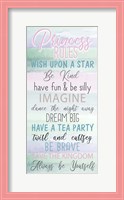 Framed Fairytale Princess 1