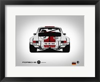 Framed Porsche 911 Rear