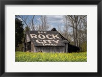 Framed See Rock City Barn