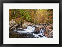 Framed Baby Falls Tellico River 1