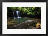 Framed Caney Creek Falls