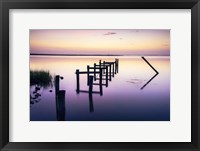 Framed Sunset Over Chef Menteur Pass