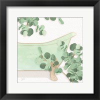 Mint Bath 1 Framed Print