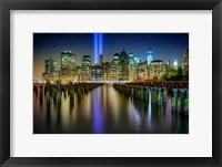 Framed NYC Tribute Lights