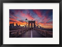 Framed Brooklyn Sunset