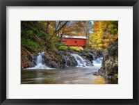 Framed Slaughter House Covered Bridge