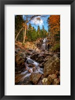 Framed Autumn Afternoon at Hadlock Falls