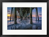 Framed Under The Pier at Dawn