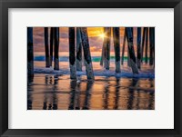 Framed Old Orchard Beach Sunrise